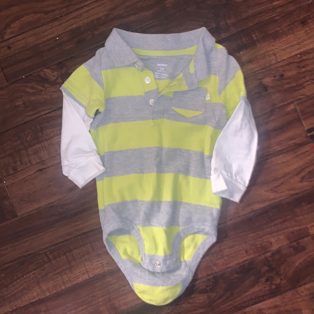 Carter’s polo onesie ⭐️